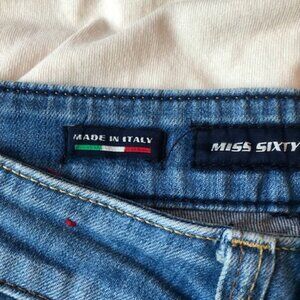 Miss Sixty Slim Bootcut Jeans – Medium-Light Wash – Size 4